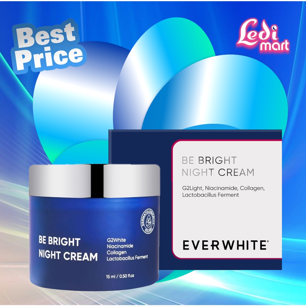 ORIGINAL EVERWHITE Series Skin Care / Everwhite Acnepair / Everwhite Brightening / Facial Wash / Toner / Serum / Dabun Cuci Muka / Day Cream / Night Cream / LEDI MART