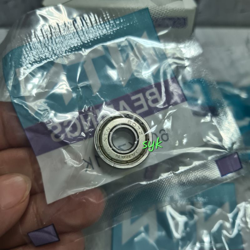 BEARING 607 zz NTN TUTUP BESI