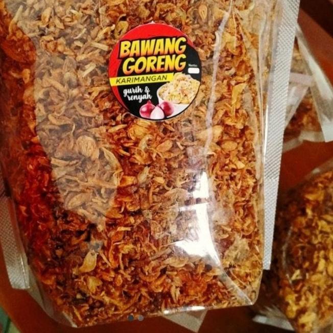 

READY ✅Brambang goreng / Bawang Merah Goreng Asli 500 gram plastik Pouch|RA2
