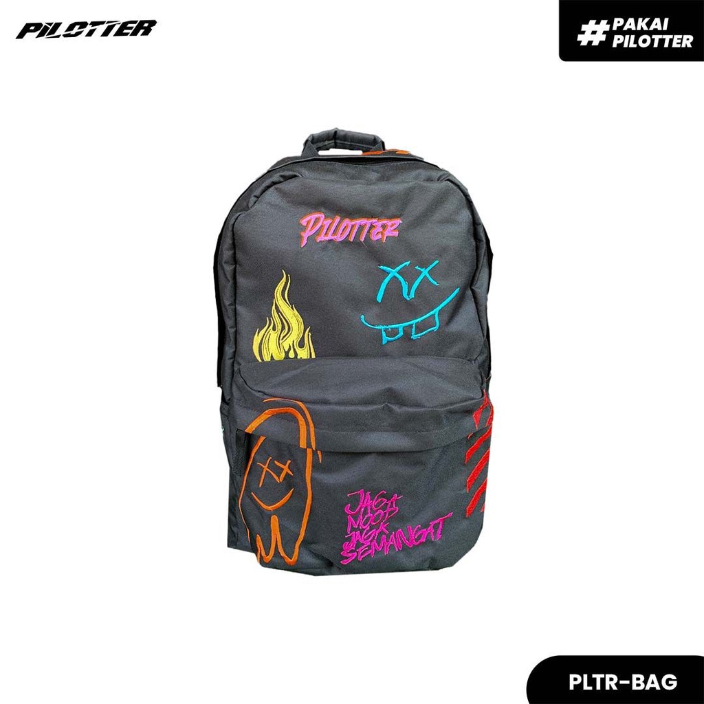 PILOTTER BAGPACK ORIGINAL PILOTTER TAS RANSEL PILOTTER FREE STICKER