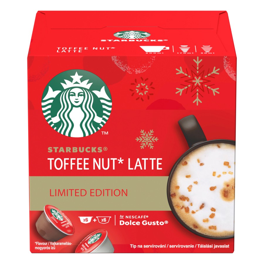 

Nescafe Dolce Gusto Starbucks Toffee Nut Latte - Limitededition Capsul