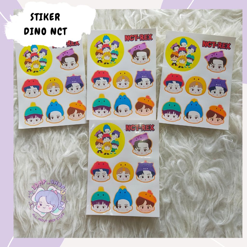 STIKER NCT DREAM DINO LUCU