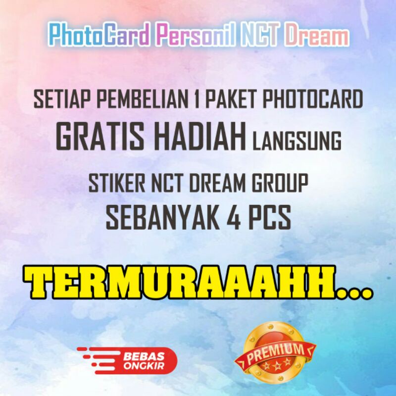 Photocard Personil NCT isi 10 Pcs Unofficial NCT Dream photocard nct photocard nct 127 photocard nct