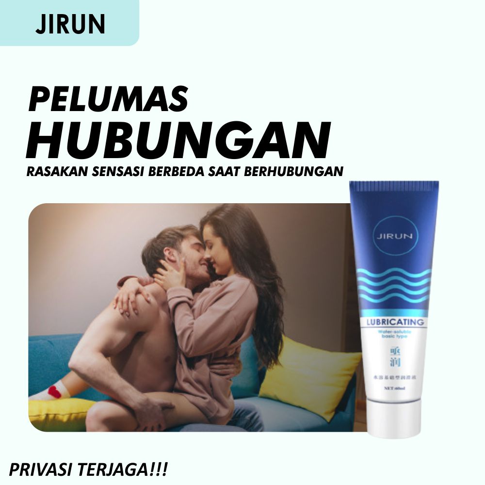 Lubricant Jirun Water Based 60ml | Intimate Lube Pelumas Pelicin Gel. Pelumas Sex Lubricant Jirun Wa