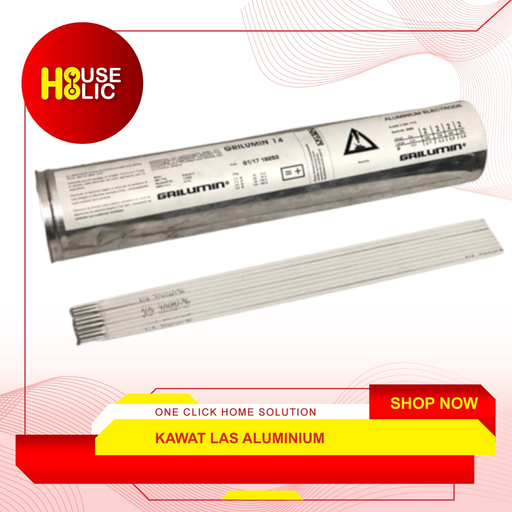 Kawat Las Aluminium 2.6mm Per Pcs / Welding Wire Electrodes