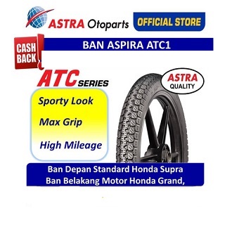 Ban Motor 2.75-17 R17 ATC Aspira Tubetype Ban Grand, Supra, Kharisma Original Murah