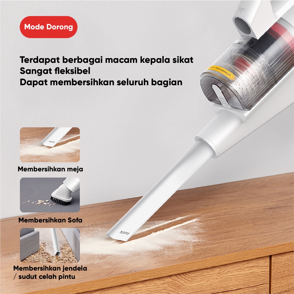 Deerma DX888 Handheld Vacuum Cleaner - Penghisap Penyedot Debu