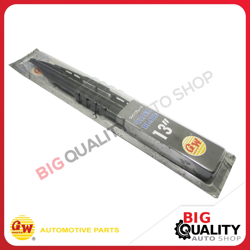 Karet kipas Kaca Wiper Blade Plat 1 Tingkat Universal 13 Inch