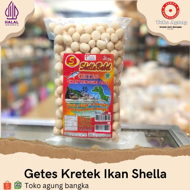 

Snack Getes Keretek Shella Bangka