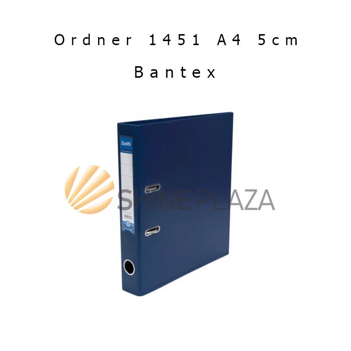 

Ordner Bantex A4 1451 5cm - Lever Arch File Plastic Bantex - Biru