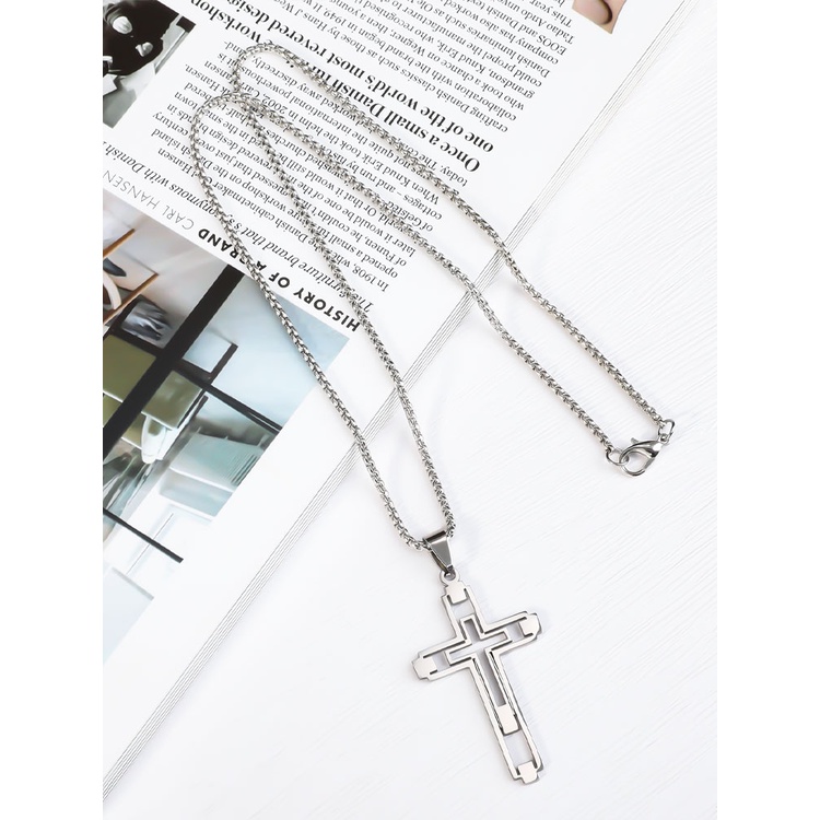 Kalung Choker Bahan Stainless Steel Warna Emas Dan Silver Untuk Pria