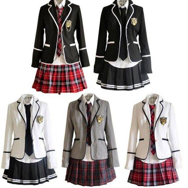 [KODE DF0WM] Korean Uniform/Seragam Sekolah Korea Cosplay Costume female