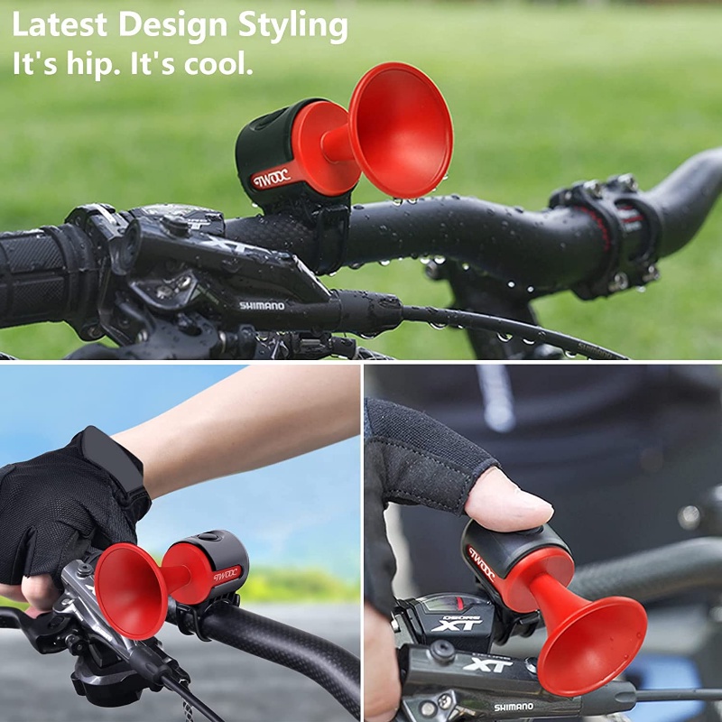 Bel Alarm Sirene Sepeda MTB Anti Air Ipx4 120db