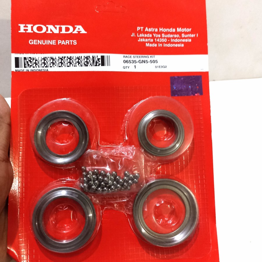 Komstir Stang Honda Grand Supra X 125 Fit New Beat FI F1 Vario Spacy Scoopy Revo Blade GN5