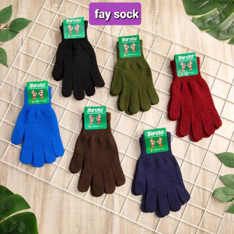 Sarung Tangan / Sarung Tangan Panjang Tebal / Sarung Tangan Hitam Tebal