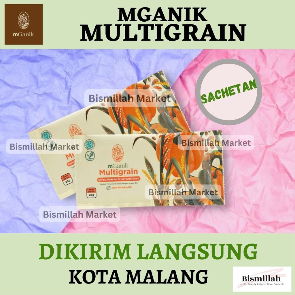 MGANIK MULTIGRAIN SACHETAN / ECERAN / UNTUK DIABETESI