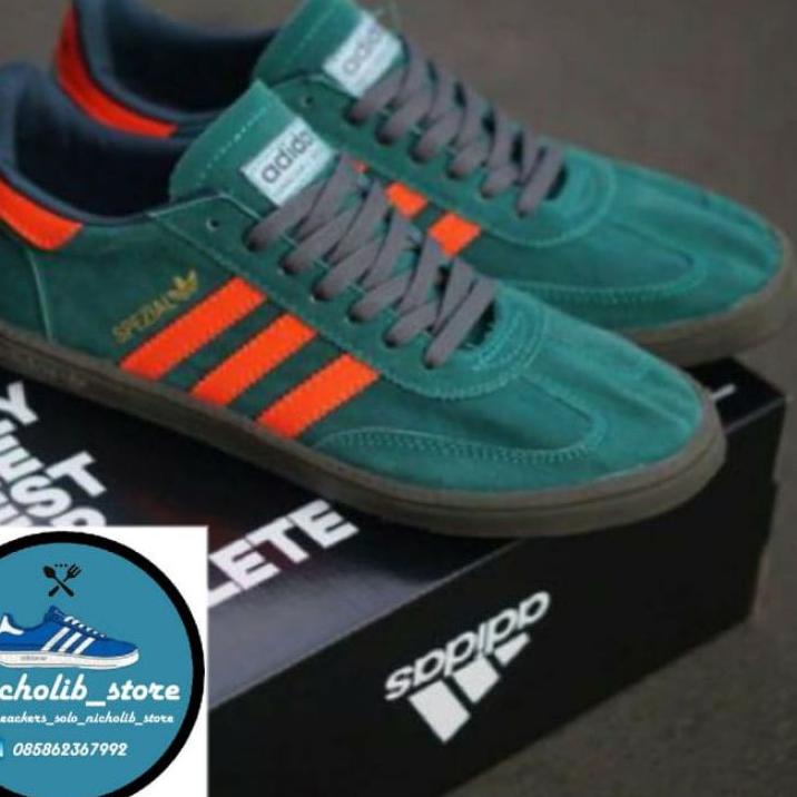 Menarik Sepatu adidas spezial hijau oren | sneaker adidas | adidas spezial | Sneaker adidas spezial 