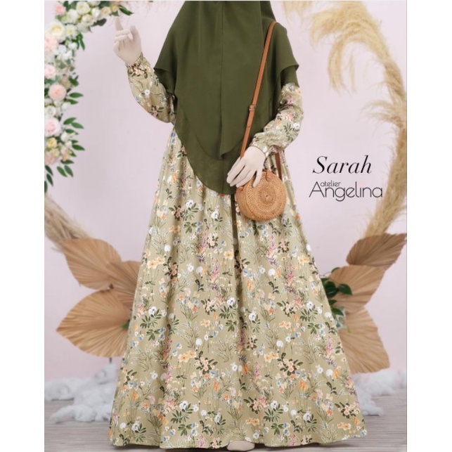 SARAH WILDFLOWER AVOCADO by ATELIER ANGELINA