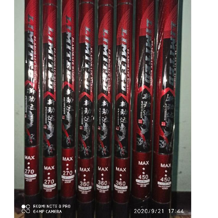 Muraaaahh.. tegek baronang xcross limited import 6h 19t kaku  x cross limited bonus carbon solid