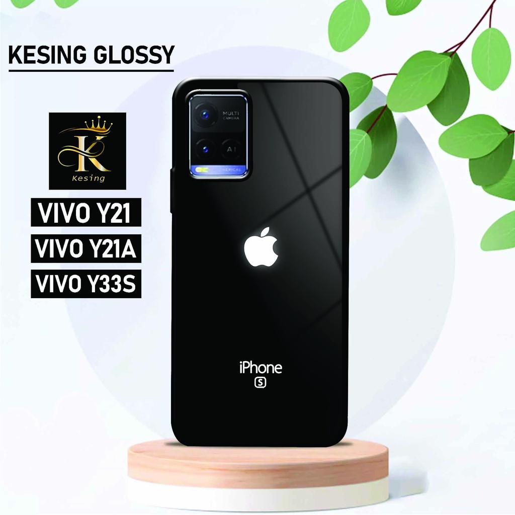 Case Vivo Y21 / Y21S / Y21A / Y33S - Casing Vivo Y21 - Softcase Glossy Vivo - Case Vivo Y21S - Silik