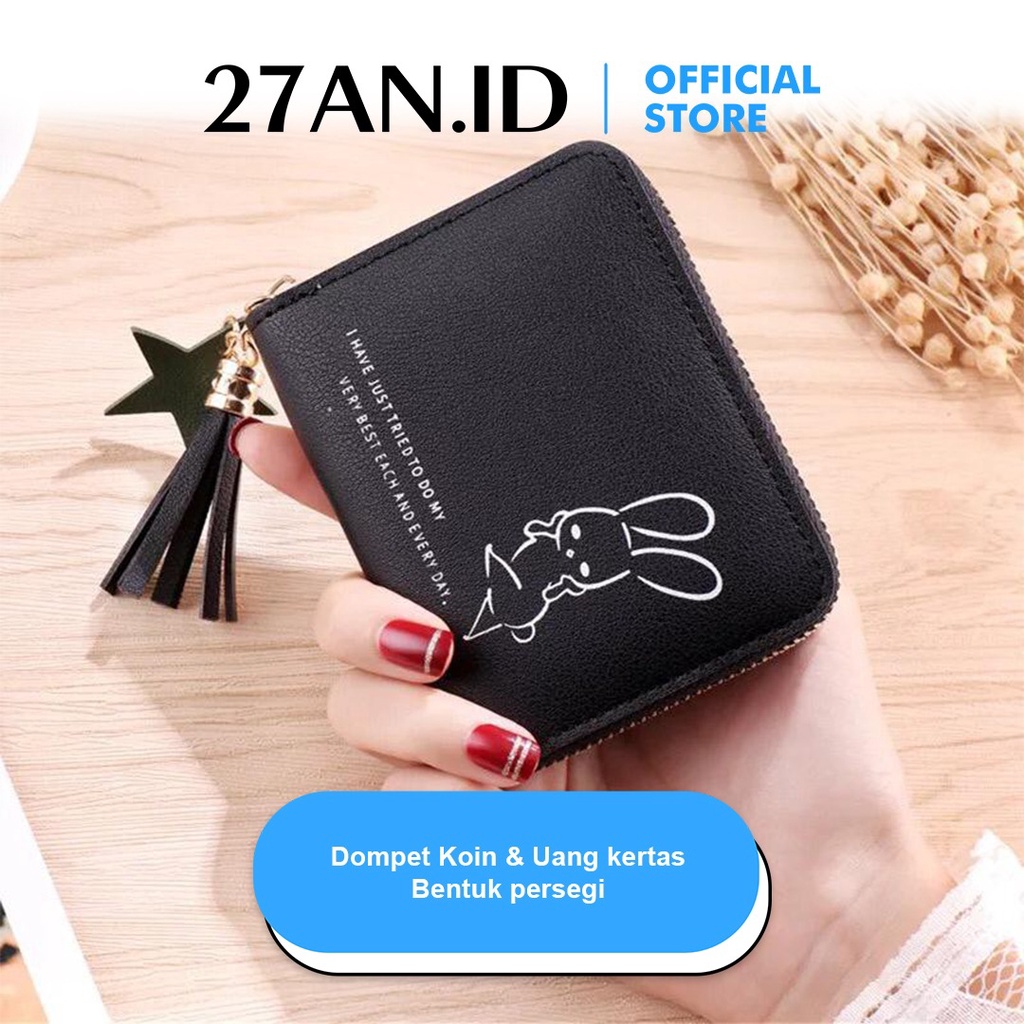 ( 27AN.ID ) DOMPET WANITA D04 DOVE DOMPET MINI GRACE KOREAN FASHION TRENDY FASHION WALLET C6 Image 9