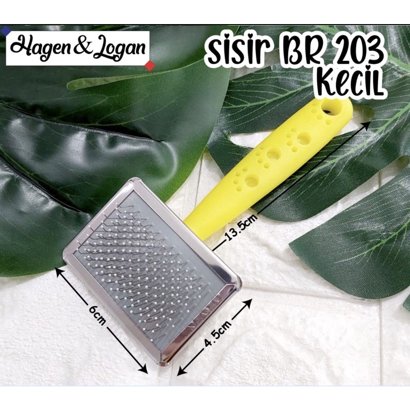 Sisir BR 203 Kecil - Sisir Anjing / Sisir Kucing / Sisir Hewan / Sisir Kelinci