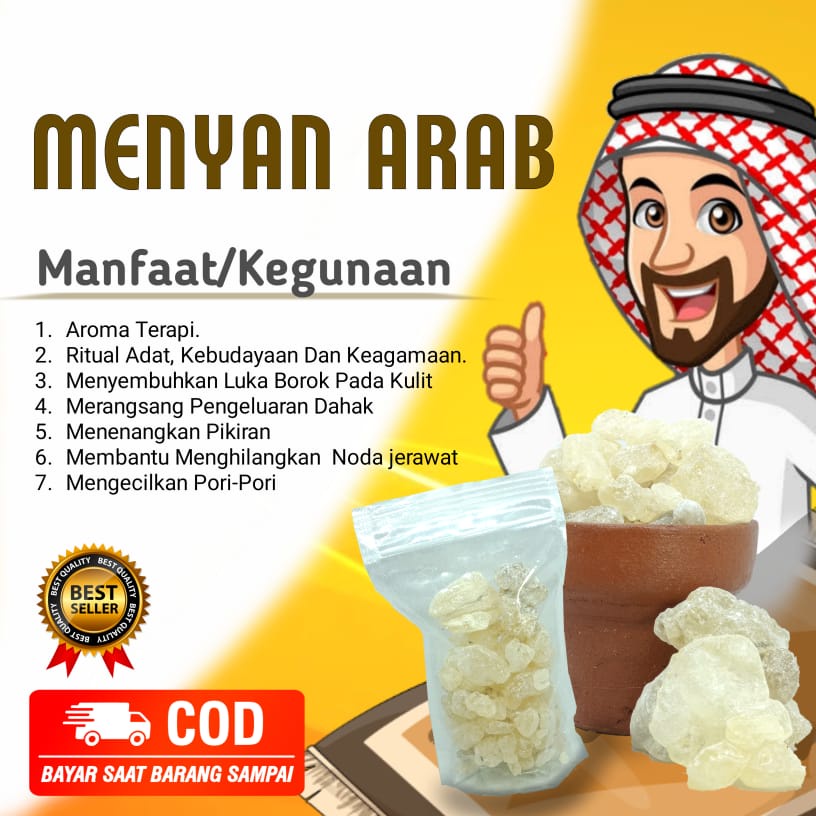 Menyan Arab, Menyan Putih, Menyan Arab Wangi, Menyan Arab Mustaki, Luban Mustaki, Kemenyan Arab, Buk