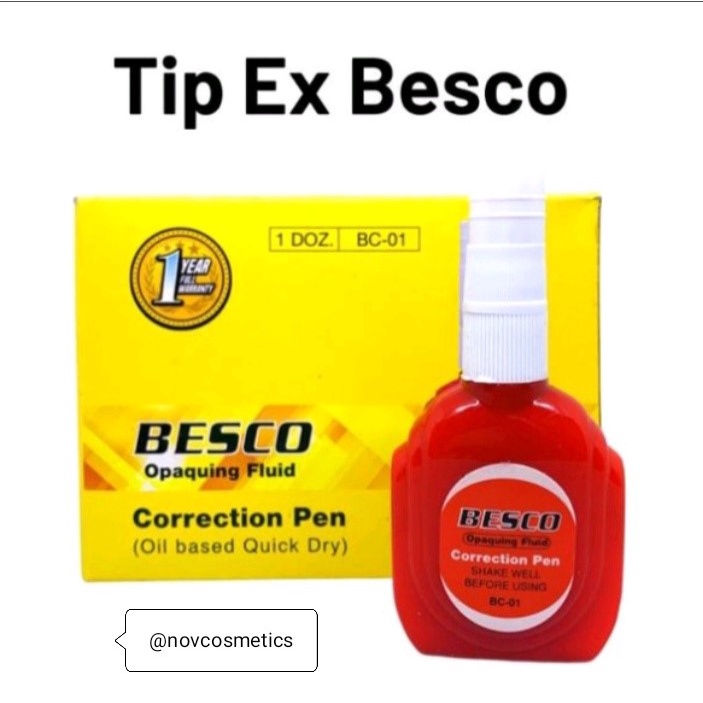 

Tip Ex Tipex Cair Correction Fluid Stipo Pen Murah ❤