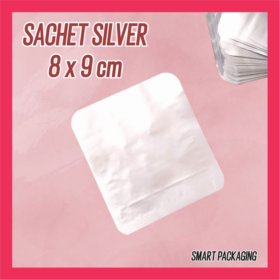 Sachet Full Alumunium Foil K-PACK / Bubuk Kopi / Teh / Masker ukuran 8 x 9 8x9