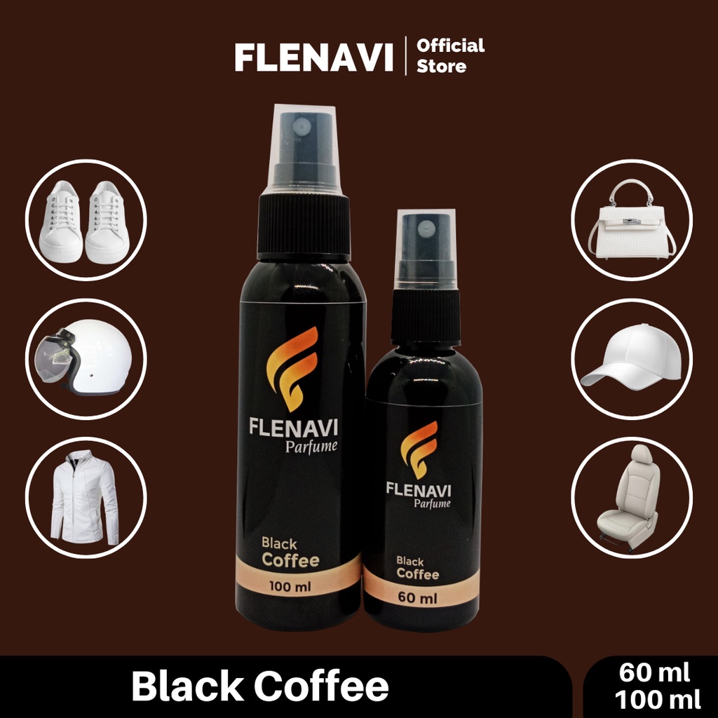 FLENAVI Parfum Sepatu Aroma Kopi 100ml Shoe Parfume Anti Bacterial