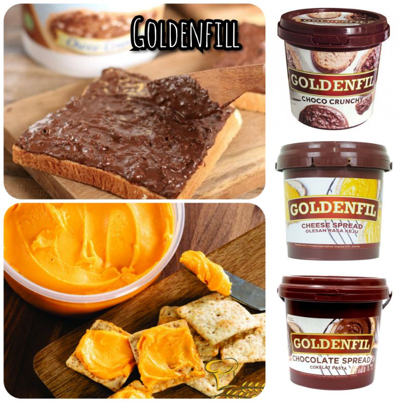 

Goldenfill Selai Coklat dan Keju