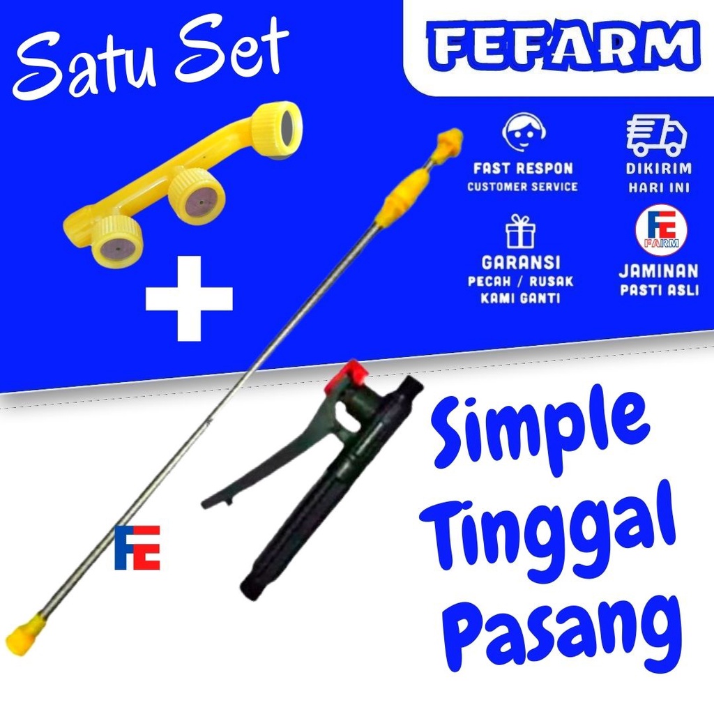 Stik Sprayer Paket Handel Sprayer Manual  Elektrik dan Nosel Sprayer FEFARM