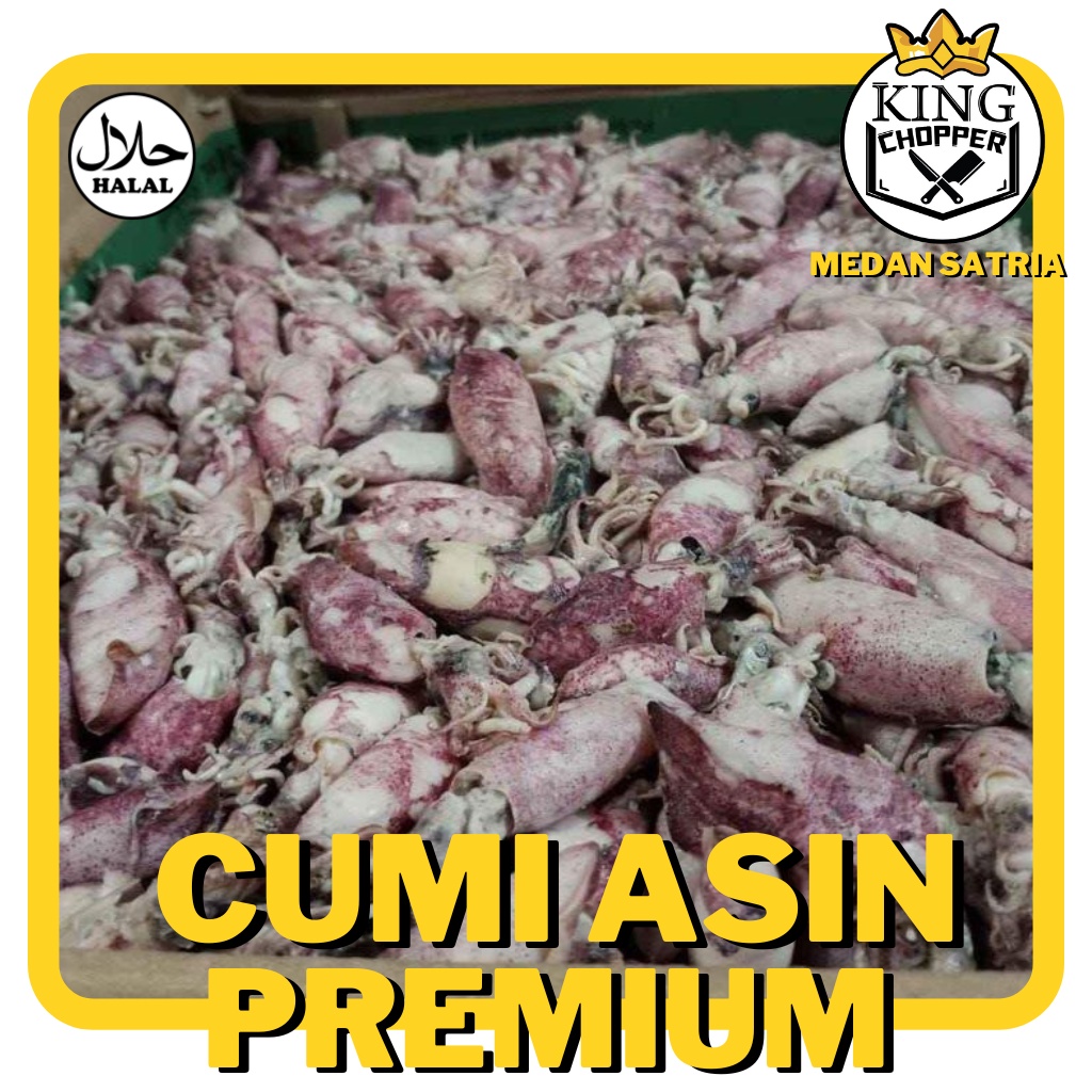 

CUMI ASIN BABY HALAL - SEAFOOD KECIL KERING SOTONG IKAN FRESH SEGAR FROZEN BEKU