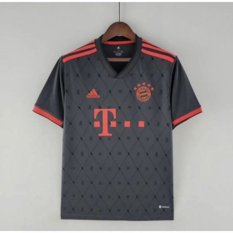 Jersey bola bayern munchen third (3Rd) gread original 2022 2023