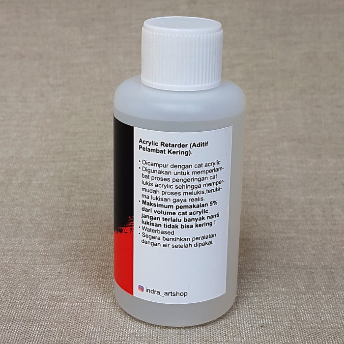 

Segera Miliki Acrylic Retarder, Untuk Cat Acrylic, Indra Art Shop Hot Sale