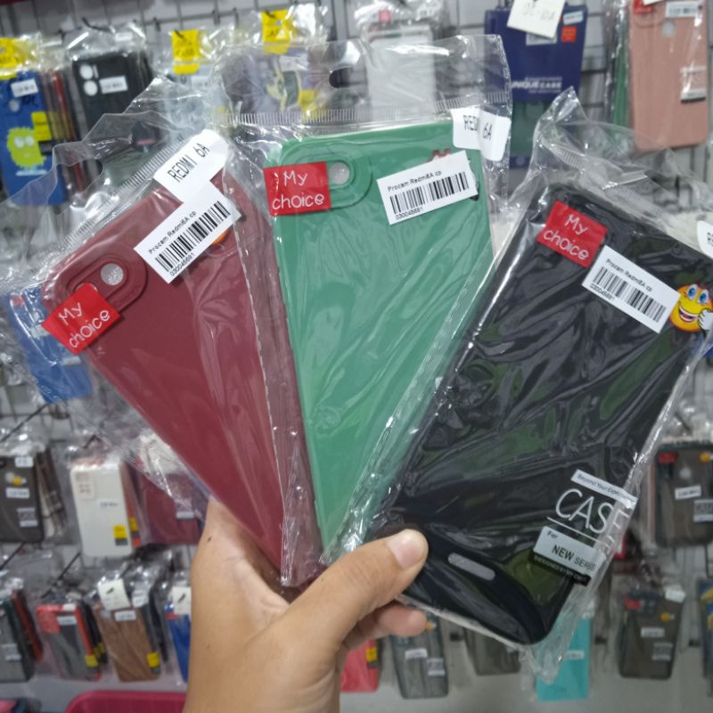 SOFTCASE PROCAM REDMI 6A SILIKON HP