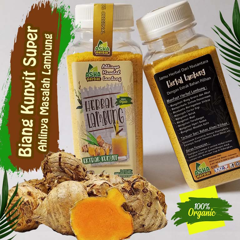 

BIANG KUNYIT SUPER Racikan JSR! 1 Botol Atasi 9 Masalah: Maag, Mual, Nyeri, Batuk, Stress