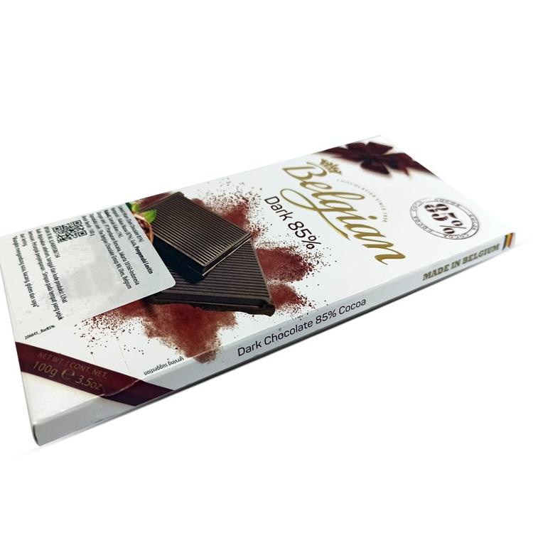 

Modis.. THE BELGIAN Dark Chocolate 85% 100 gram Cokelat Hitam WKD