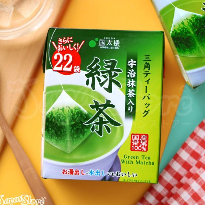 

[COD] Kunitaro Ryokucha Greentea Tea Bag [22 Tea Bag] [COD]