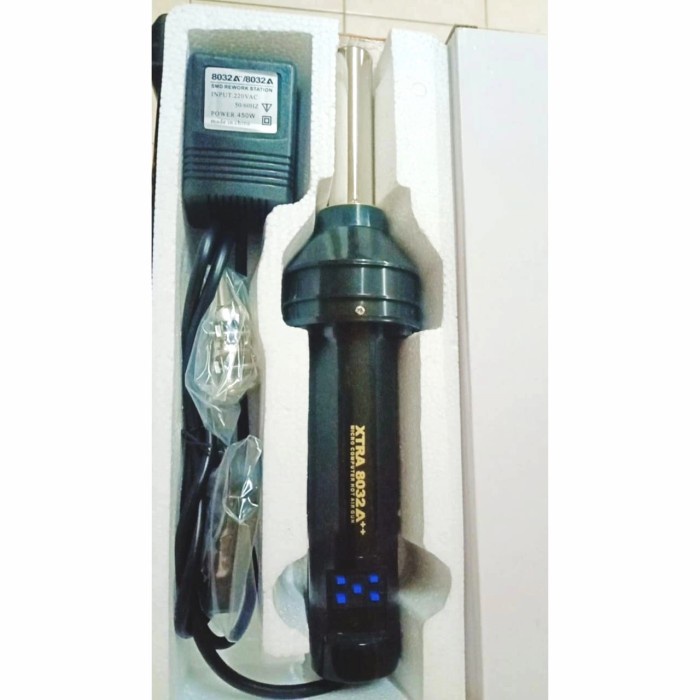 Blower Solder Uap Hot Air Portable 8032++ Digital