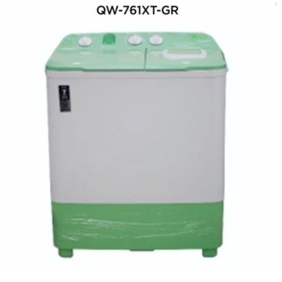 Mesin Cuci AQUA QW-761XT Hijab Series QW761XT 2 Tabung 7 Kg 761XT (Depok dan sekitarnya)