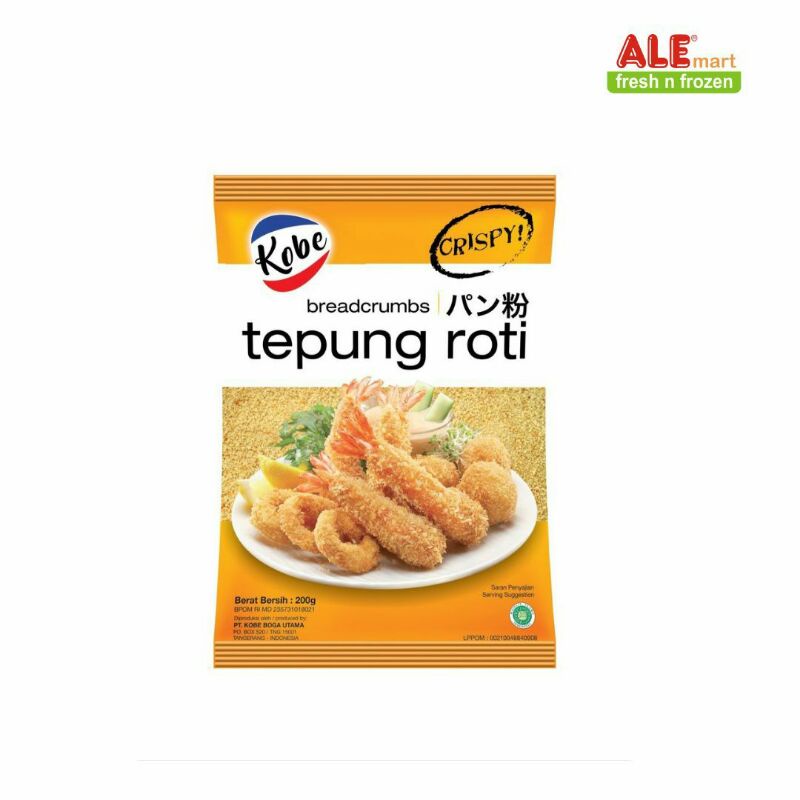 

Kobe tepung roti 200gr, Kobe tepung roti