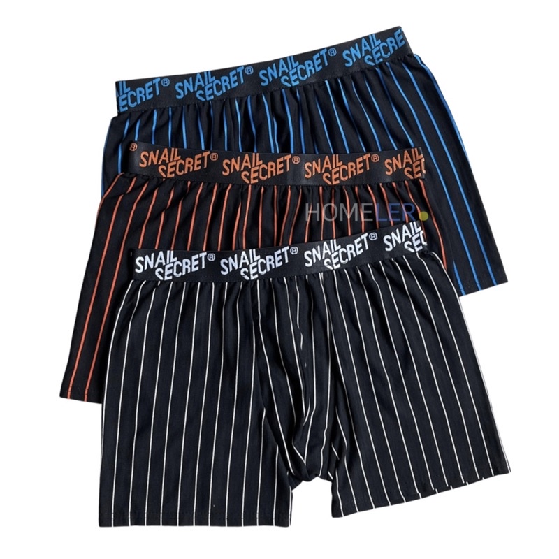 Celana Dalam Pria Boxer Dewasa (1 Box Isi 3 Pcs) / Celana Dalam Pria / Sempak Boxer Pria