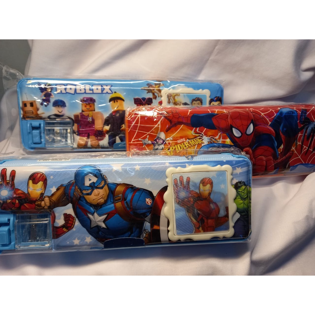 

Kotak Pensil 2 Sisi dengan Rautan & Kalkulator