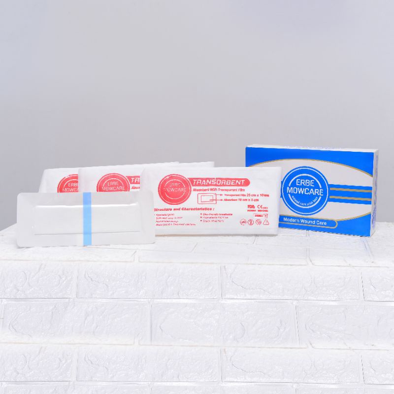 leukomed T plus , Absorbent dengan Tranparan film, transorbent erbe mowcare