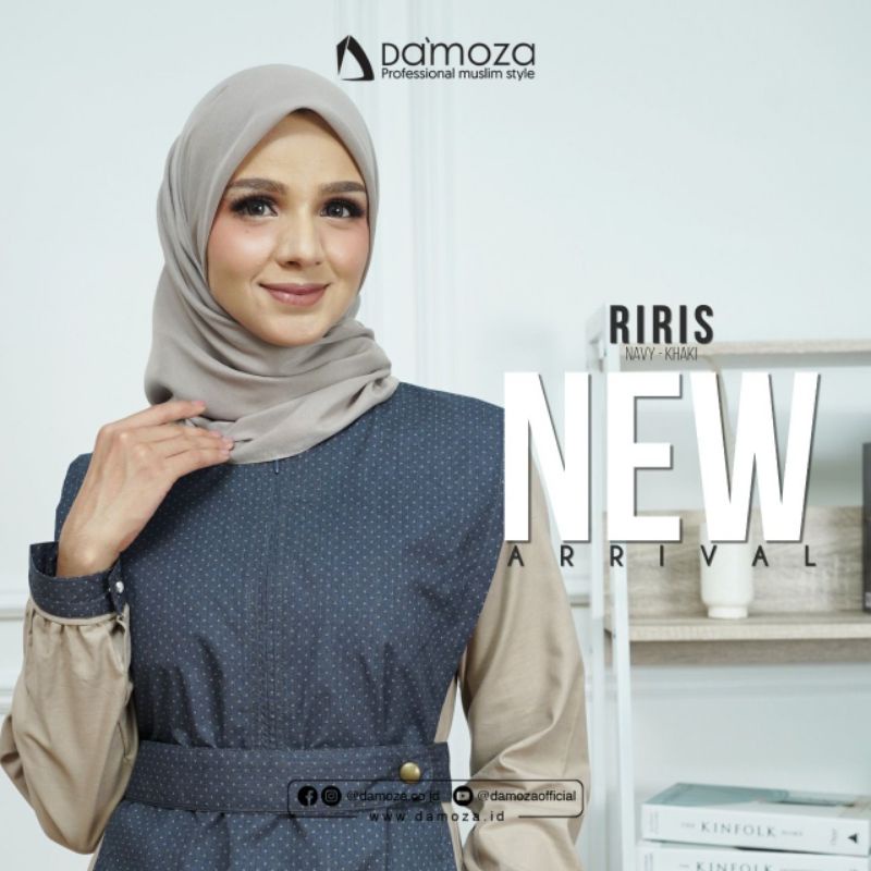 GAMIS DAMOZA RIRIS NAVY KHAKI Beige Nomad