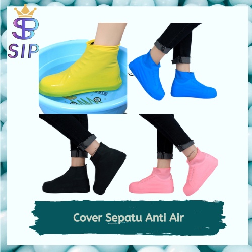 Jas Ujan Sepatu Jas Hujan Sepatu Pelindung Sepatu Anti Air Dari Silikon Cover Shoes Silicone