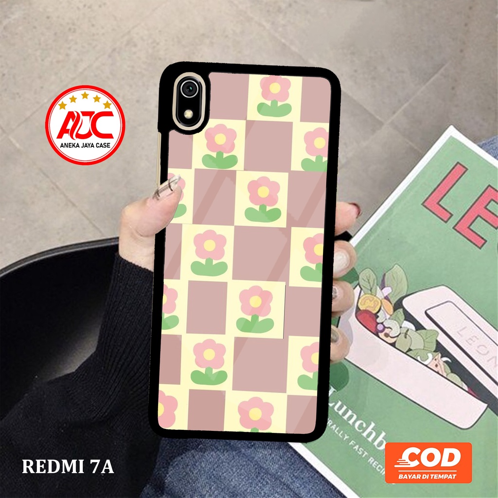 Case REDMI 7A - Casing REDMI 7A - case hp Motif KOTAK NEW - Aneka case - Casing Case - case hp Casin