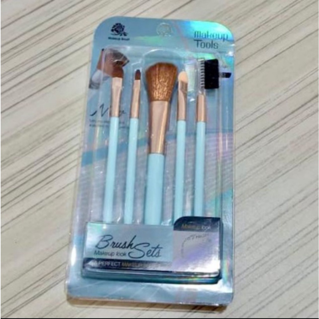 Kuas Make up Brush Make up 1 set isi  5pcs