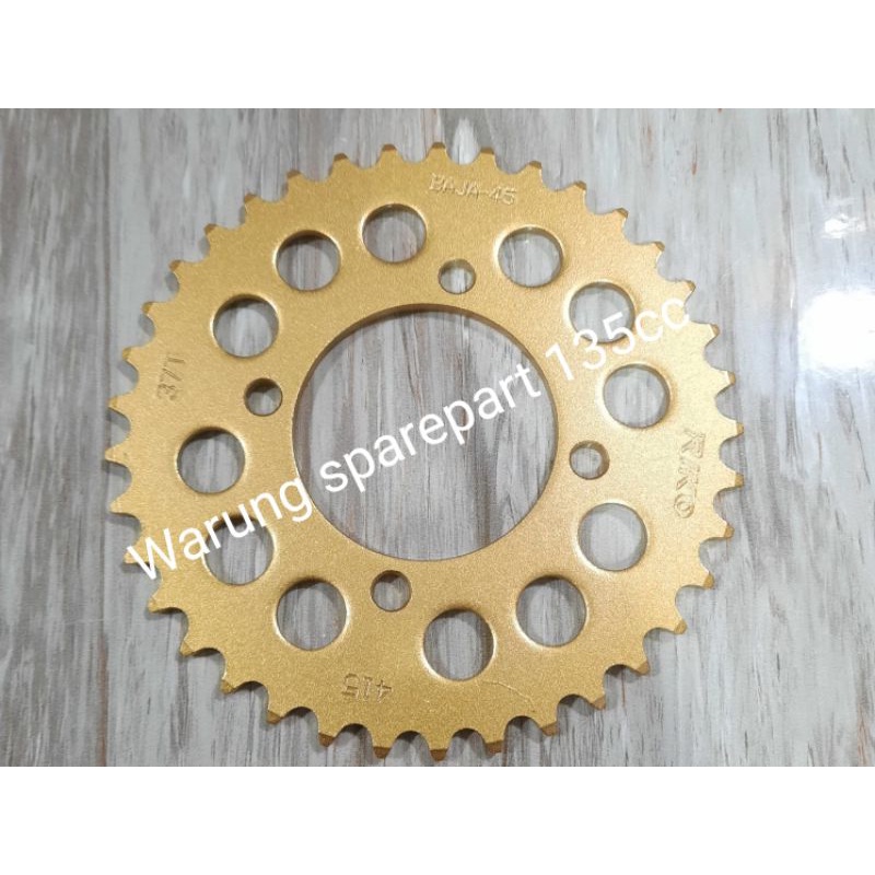Gear depan belakang gir belakang 415 yamaha rx king f1 jupiter 415 Riko